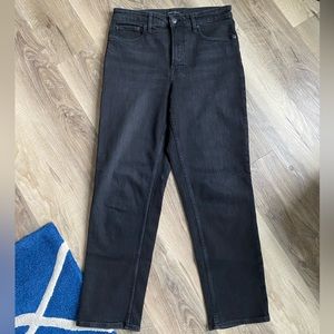 Walmart Free Assembly black straight leg jeans